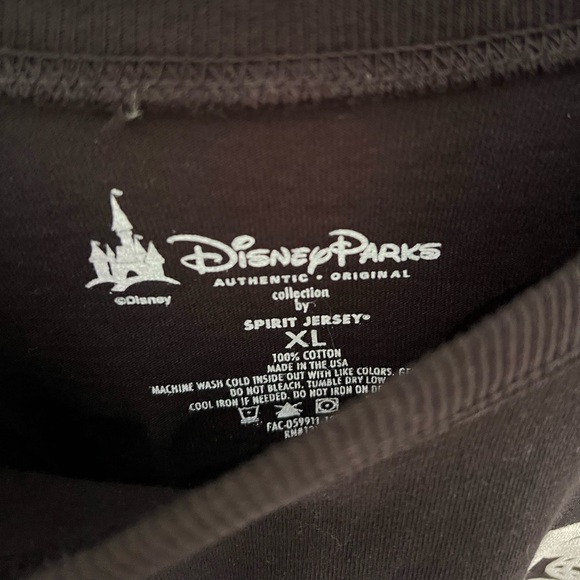 Unisex Walt Disney World Black and White Long Sleeve Spirit Jersey - Brand New - Picture 5 of 5